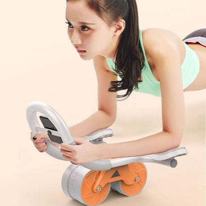 Rebound Abdominal Exercise Roller Wheel, designed for core workouts.