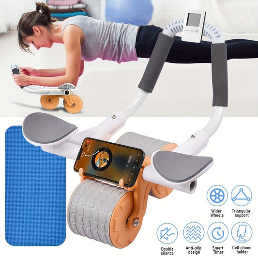 Rebound Abdominal Exercise Roller Wheel, designed for core workouts.